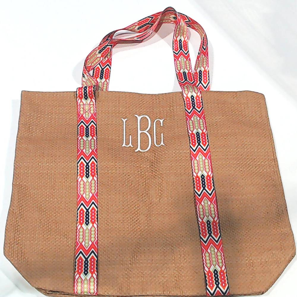 BLOOPER BAG: Monogrammed Hat Carrier Tote