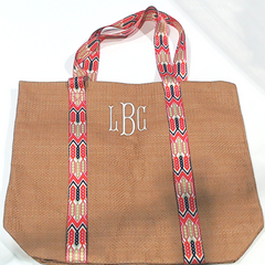 BLOOPER BAG: Monogrammed Hat Carrier Tote