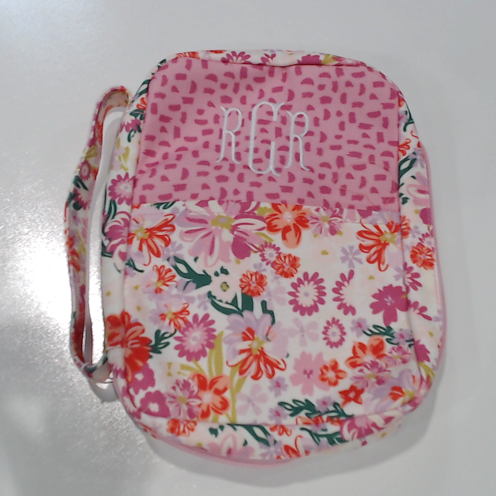 BLOOPER ACCESSORY: Monogrammed Bible Carrier