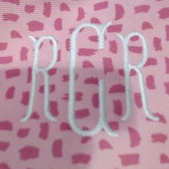 BLOOPER ACCESSORY: Monogrammed Bible Carrier