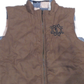 BLOOPER CLOTHING: Monogrammed Reversible Vest