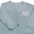 BLOOPER CLOTHING: Monogrammed Henley