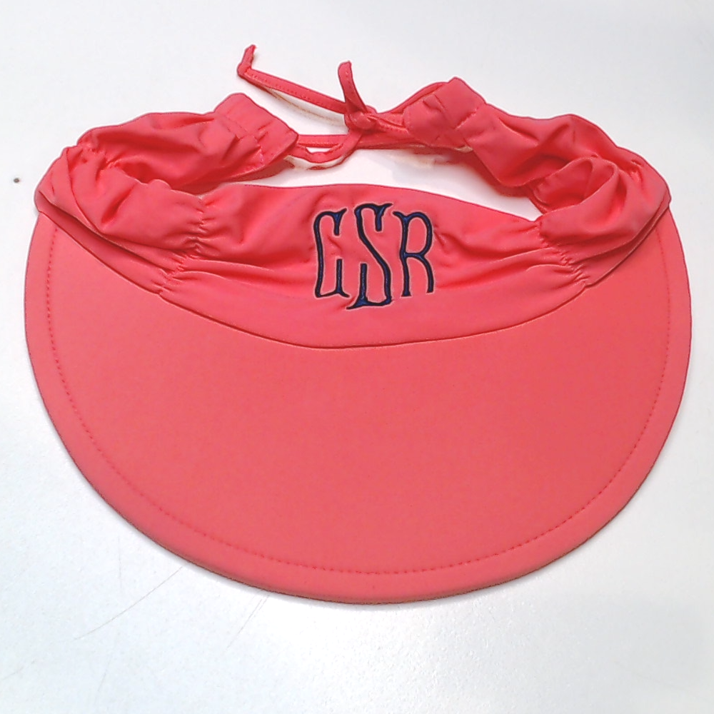 BLOOPER SWIM: Monogrammed Swim Visor