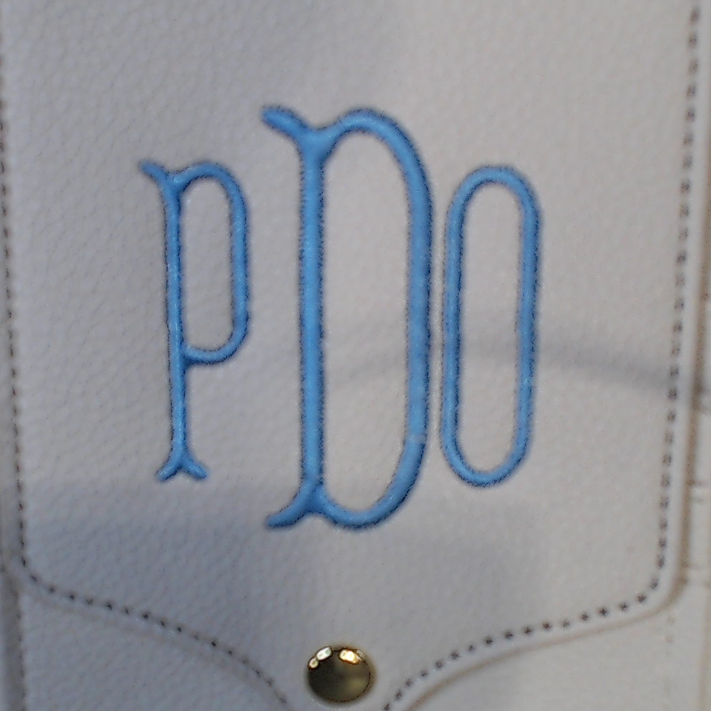 BLOOPER BAG: Monogrammed Phone Crossbody