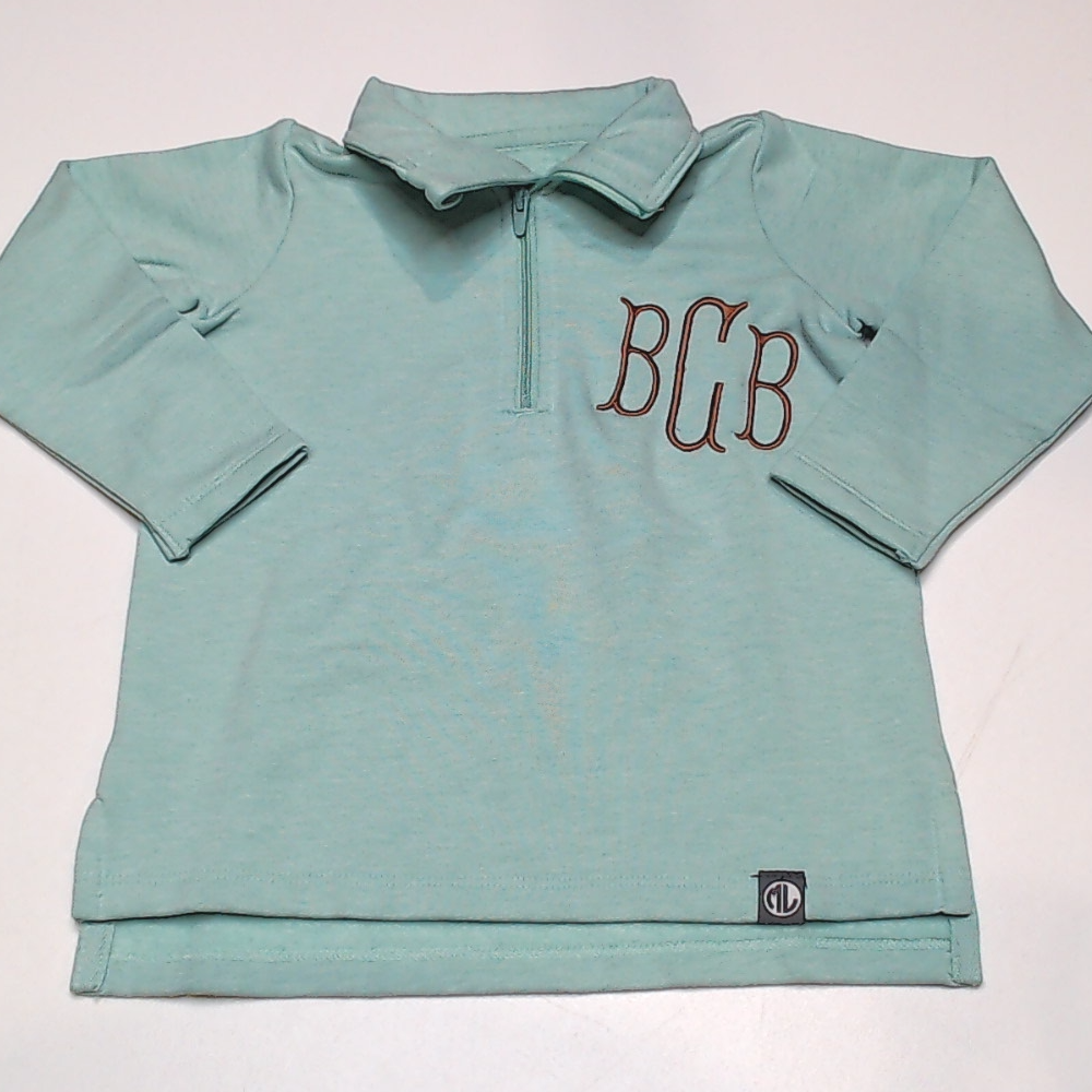 BLOOPER KIDS: Monogrammed Kids Pullover Sweatshirt