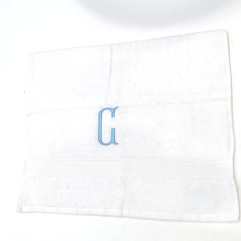 BLOOPER ACCESSORY: Monogrammed Hand Towel