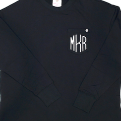 BLOOPER CLOTHING: Monogrammed Crewneck Sweatshirt