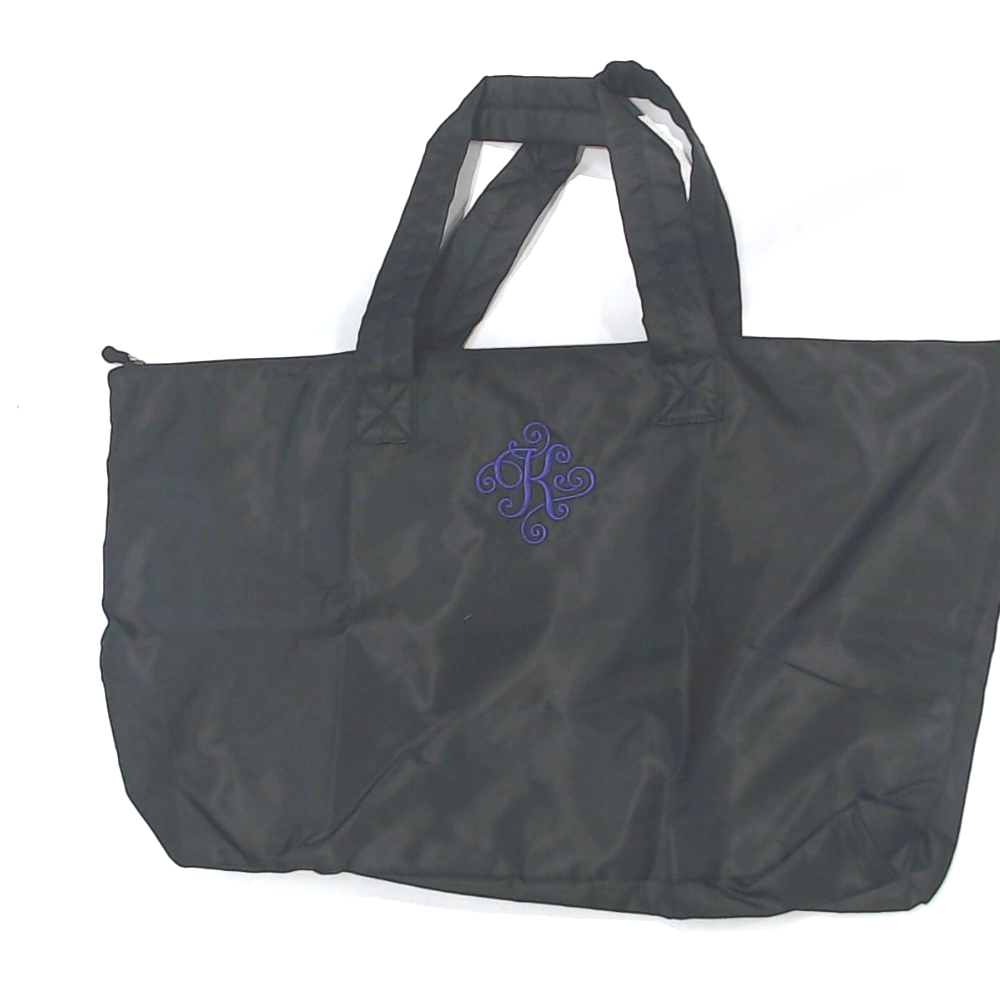 BLOOPER BAG: Monogrammed Packable Weekend Duffel Bag