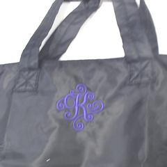 BLOOPER BAG: Monogrammed Packable Weekend Duffel Bag