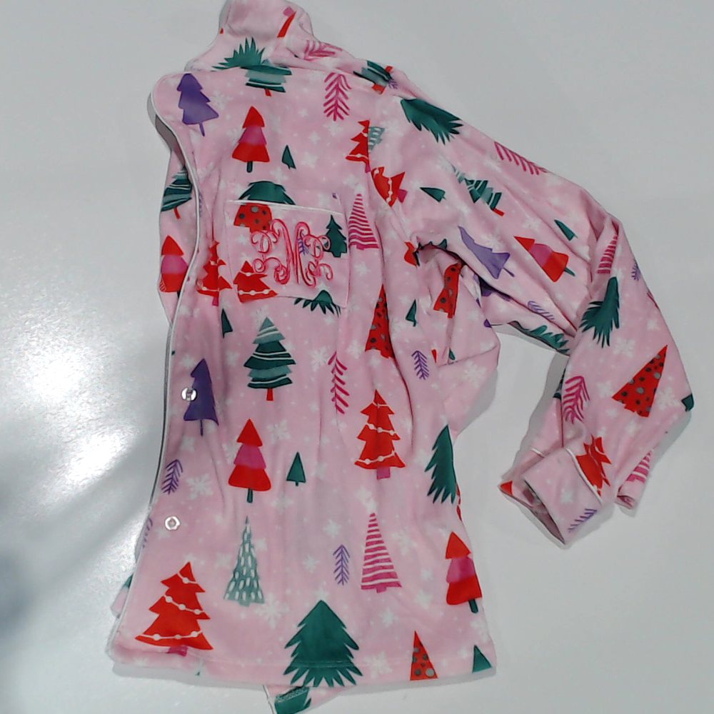 BLOOPER: Monogrammed Softspun Pajama Top