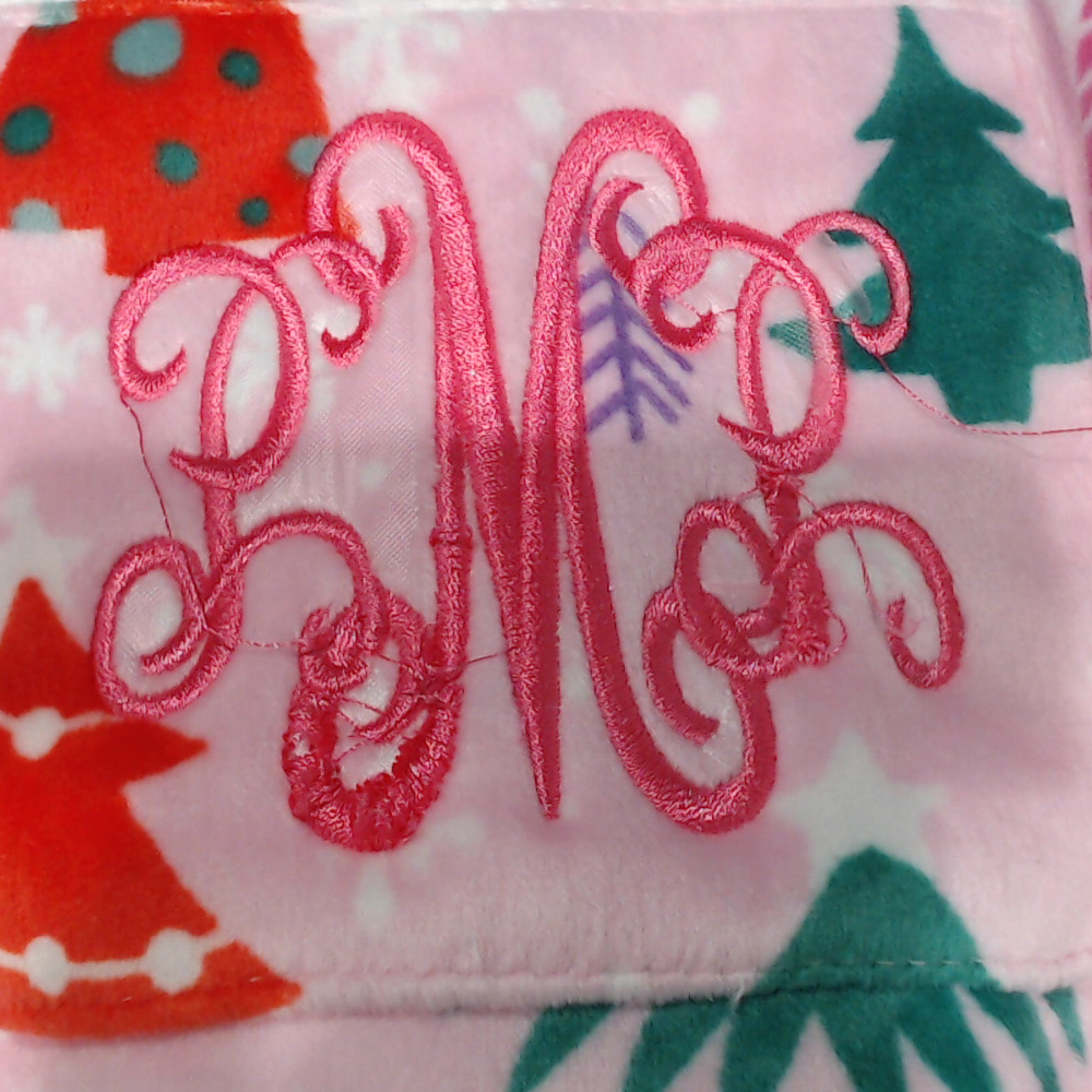 BLOOPER: Monogrammed Softspun Pajama Top