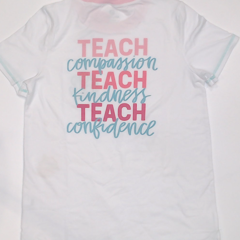 BLOOPER CLOTHING: Monogrammed Teacher Short Sleeve T-Shirt