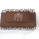 BLOOPER ACCESSORY: Monogrammed Phone Wallet Wristlet