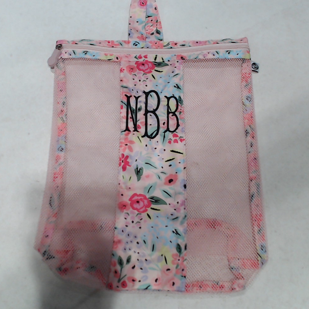 BLOOPER BAG: Monogrammed Shower Bag