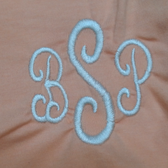BLOOPER CLOTHING: Monogrammed Short Sleeve Tee