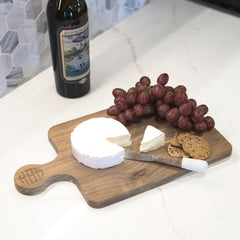 brown regular charcuterie board with food