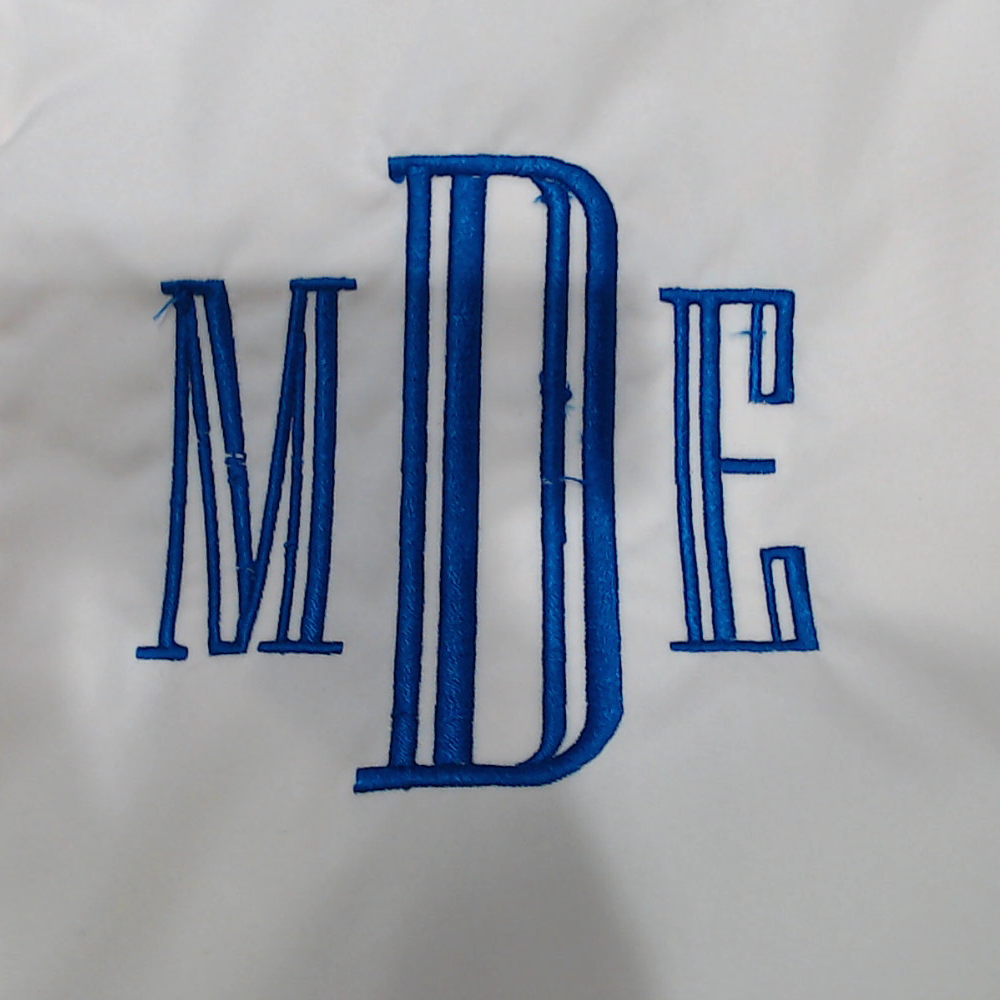 BLOOPER CLOTHING: Monogrammed Windbreaker Pullover