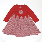 BLOOPER KIDS: Monogrammed Kids Twirl Dress