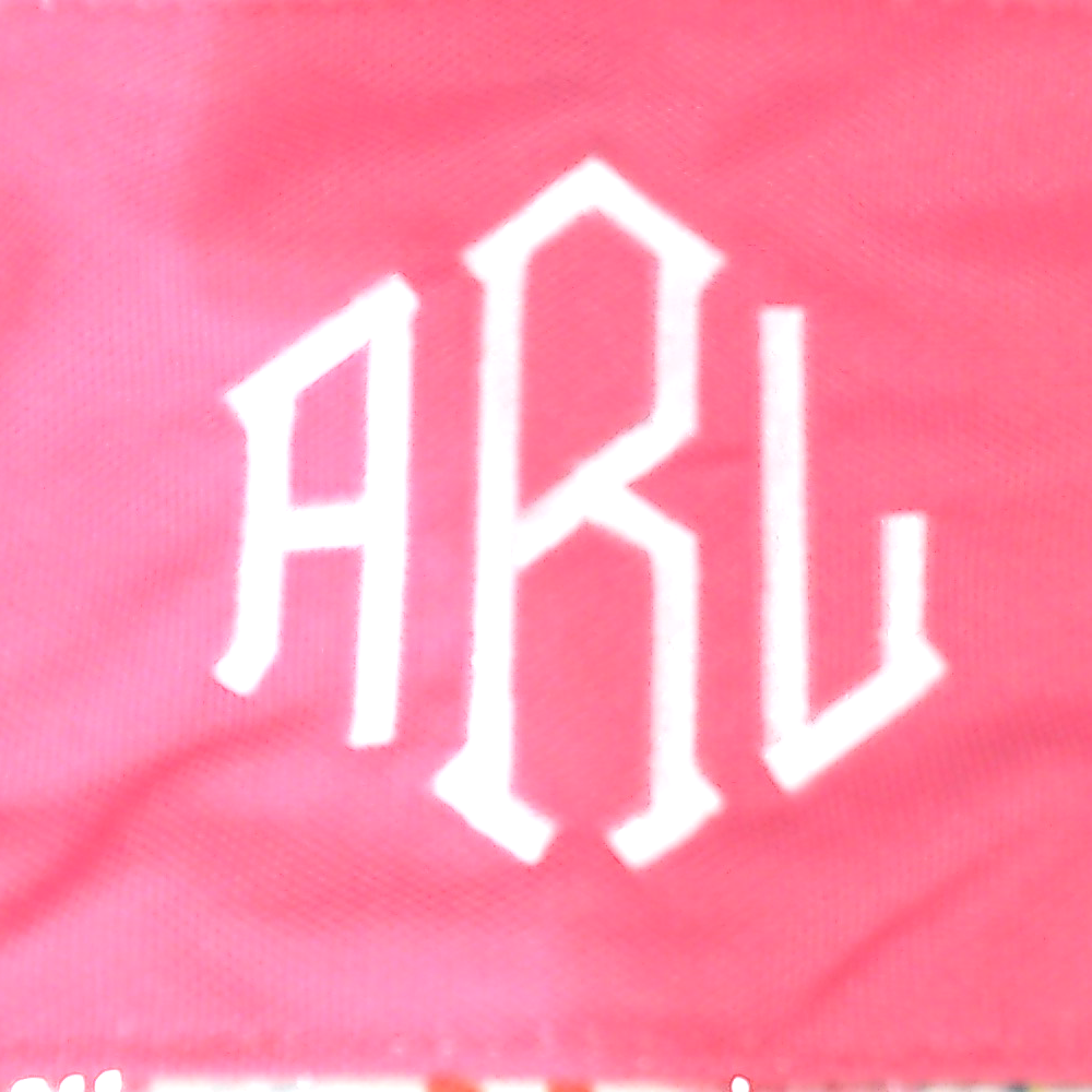 BLOOPER BAG: Monogrammed Clear Beach Tote