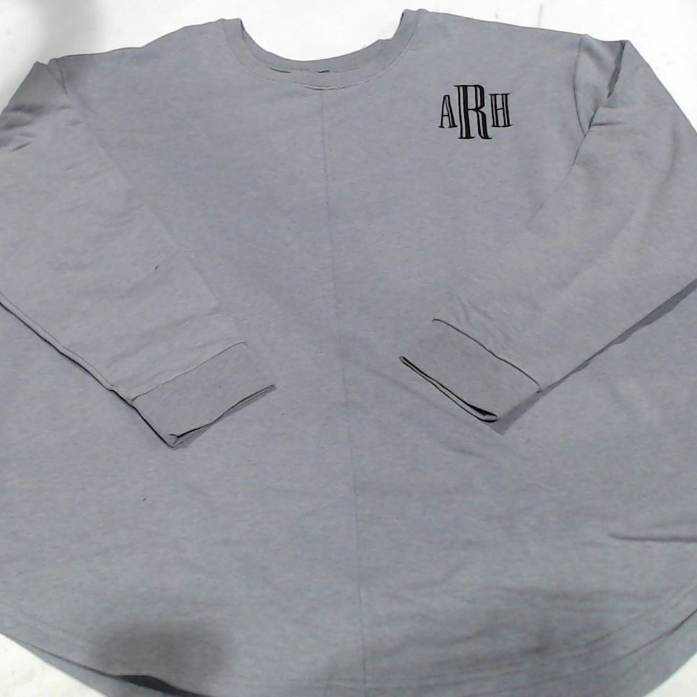 BLOOPER CLOTHING: Monogrammed Open Back Sweatshirt