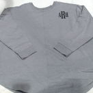 BLOOPER CLOTHING: Monogrammed Open Back Sweatshirt