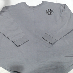 BLOOPER CLOTHING: Monogrammed Open Back Sweatshirt