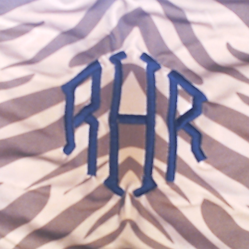 BLOOPER SWIM: Monogrammed One Piece Bathing  Suit