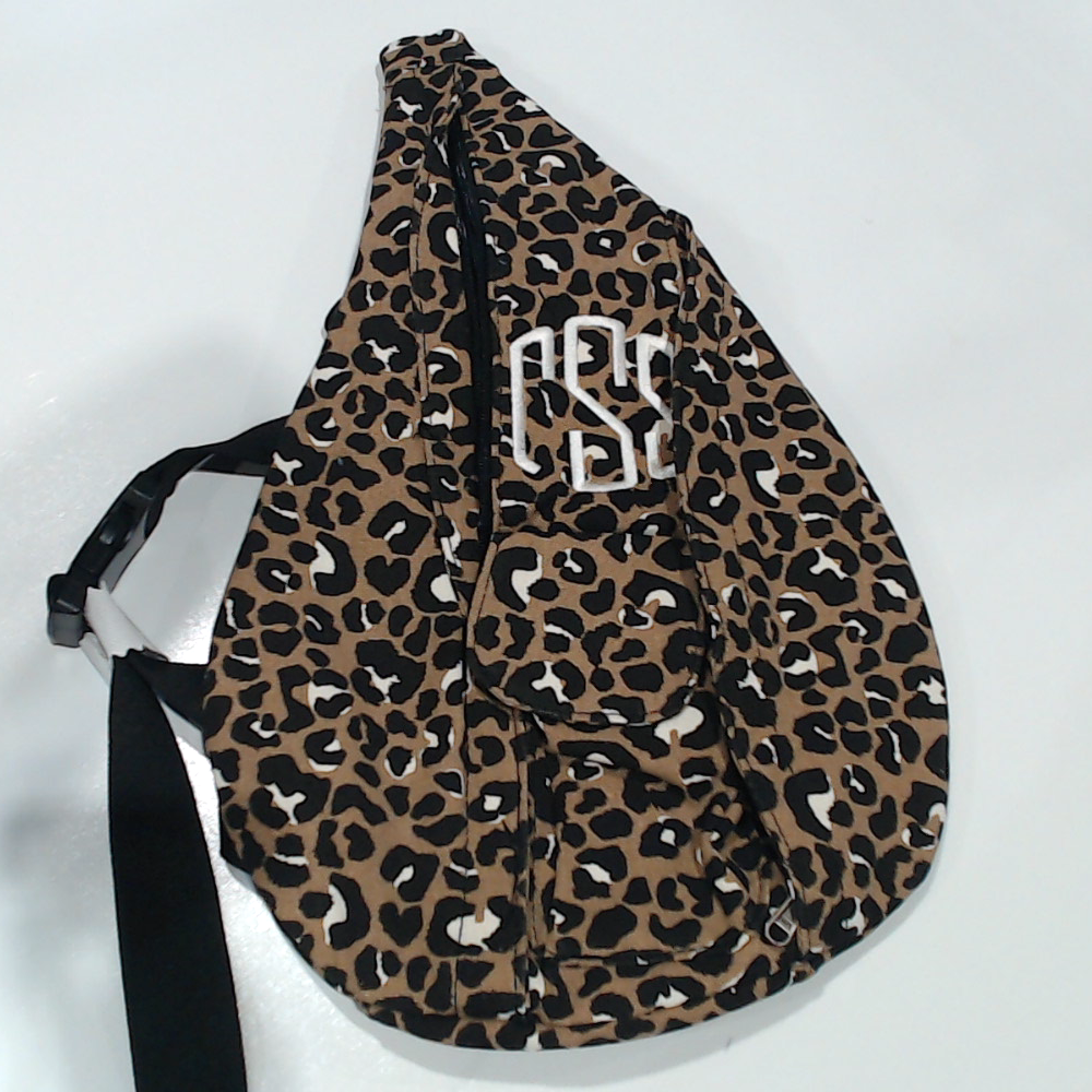 BLOOPER BAG: Monogrammed Sling Pack