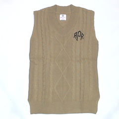BLOOPER CLOTHING: Monogrammed Sweater Vest