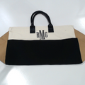 BLOOPER BAG: Monogrammed Upscale Weekender