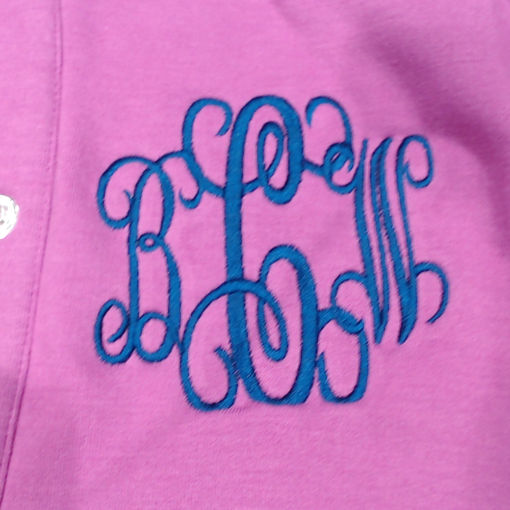 BLOOPER CLOTHING: Monogrammed Pullover