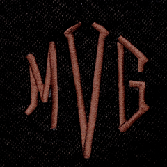 BLOOPER ACCESSORY: Monogrammed Scarf