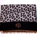 BLOOPER ACCESSORY: Monogrammed Scarf
