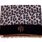 BLOOPER ACCESSORY: Monogrammed Scarf