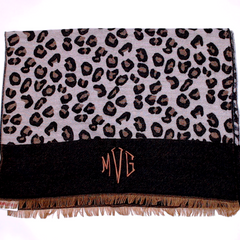 BLOOPER ACCESSORY: Monogrammed Scarf