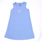 BLOOPER KIDS: Monogrammed Girls Scallop Dress