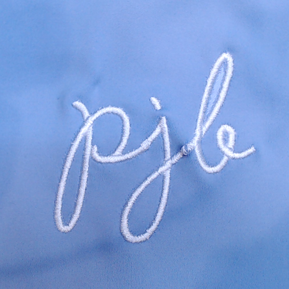 BLOOPER KIDS: Monogrammed Girls Scallop Dress
