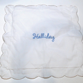 BLOOPER ACCESSORY: Monogrammed Pillow Sham