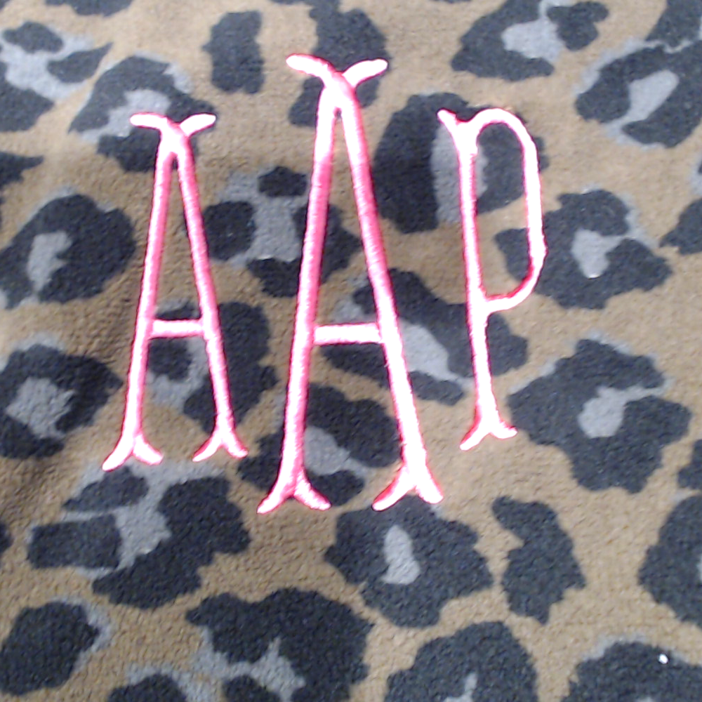 BLOOPER CLOTHING: Monogrammed Fleece Jacket