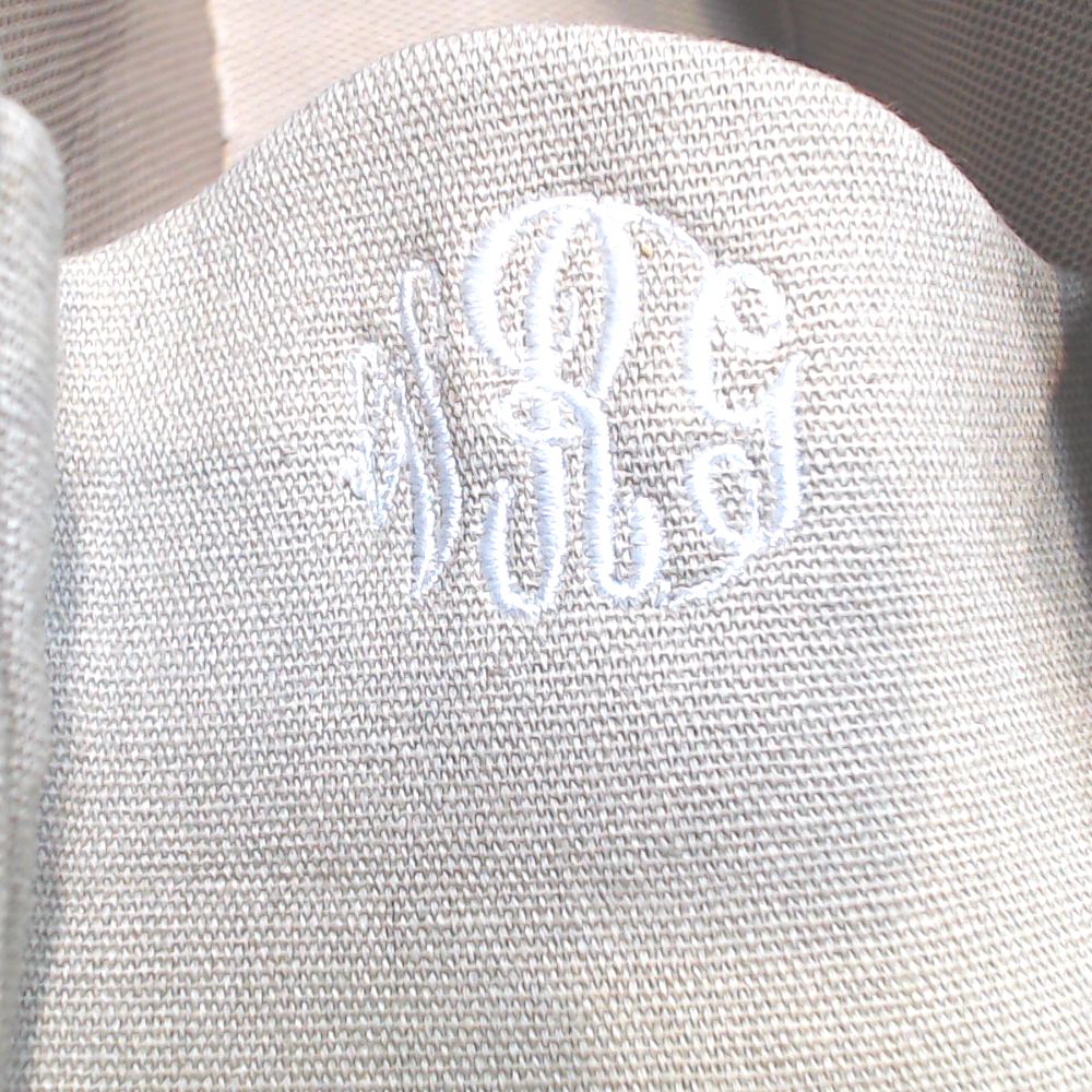 BLOOPER SHOES: Monogrammed Slip On Shoes