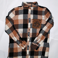 BLOOPER CLOTHING: Monogrammed Plaid Layering Tunic
