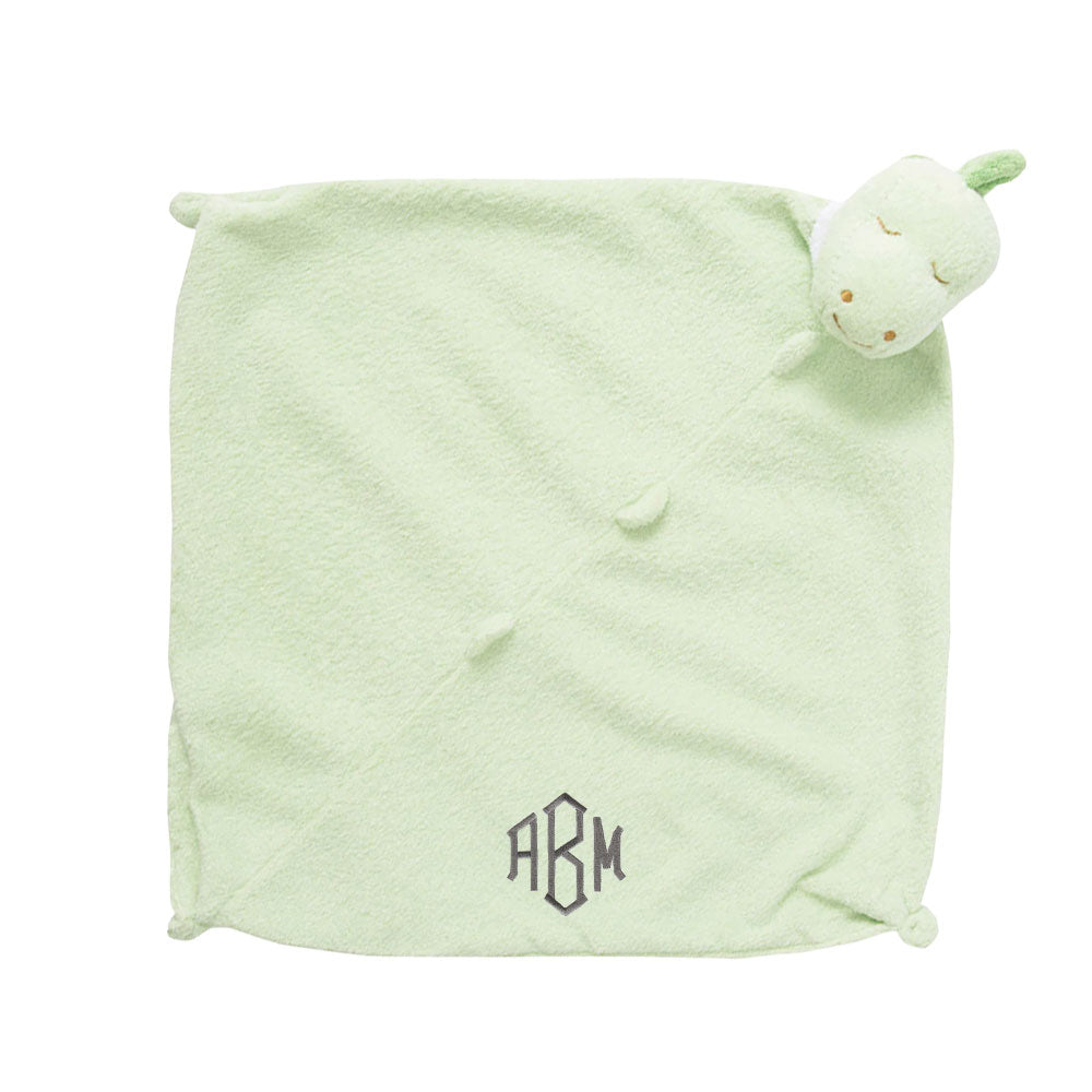 green dino lovie blanket