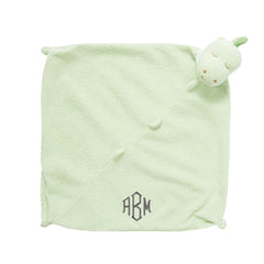 green dino lovie blanket