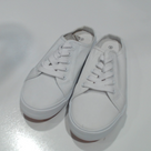 BLOOPER SHOES: BLANK White Sneakers