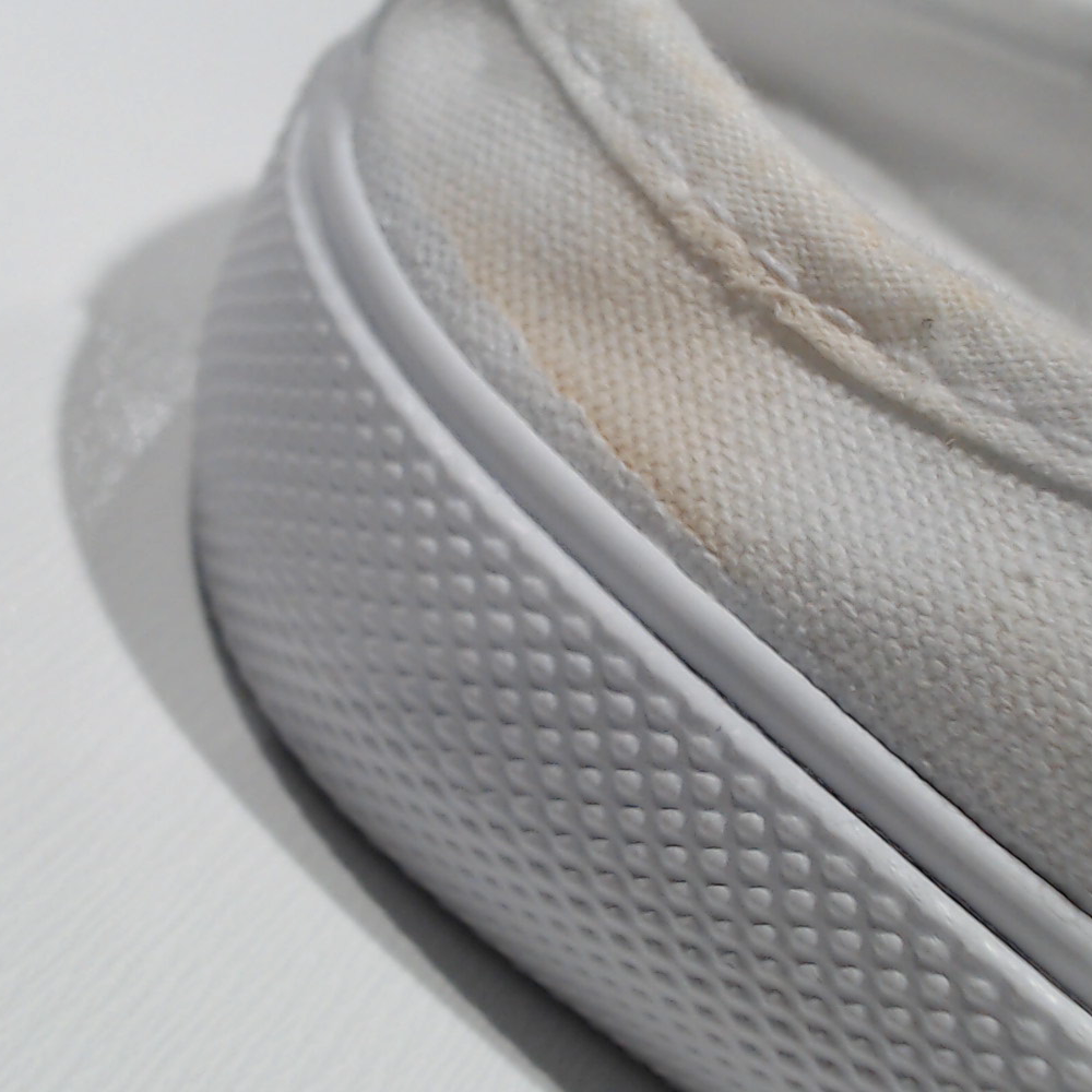 BLOOPER SHOES: BLANK White Sneakers