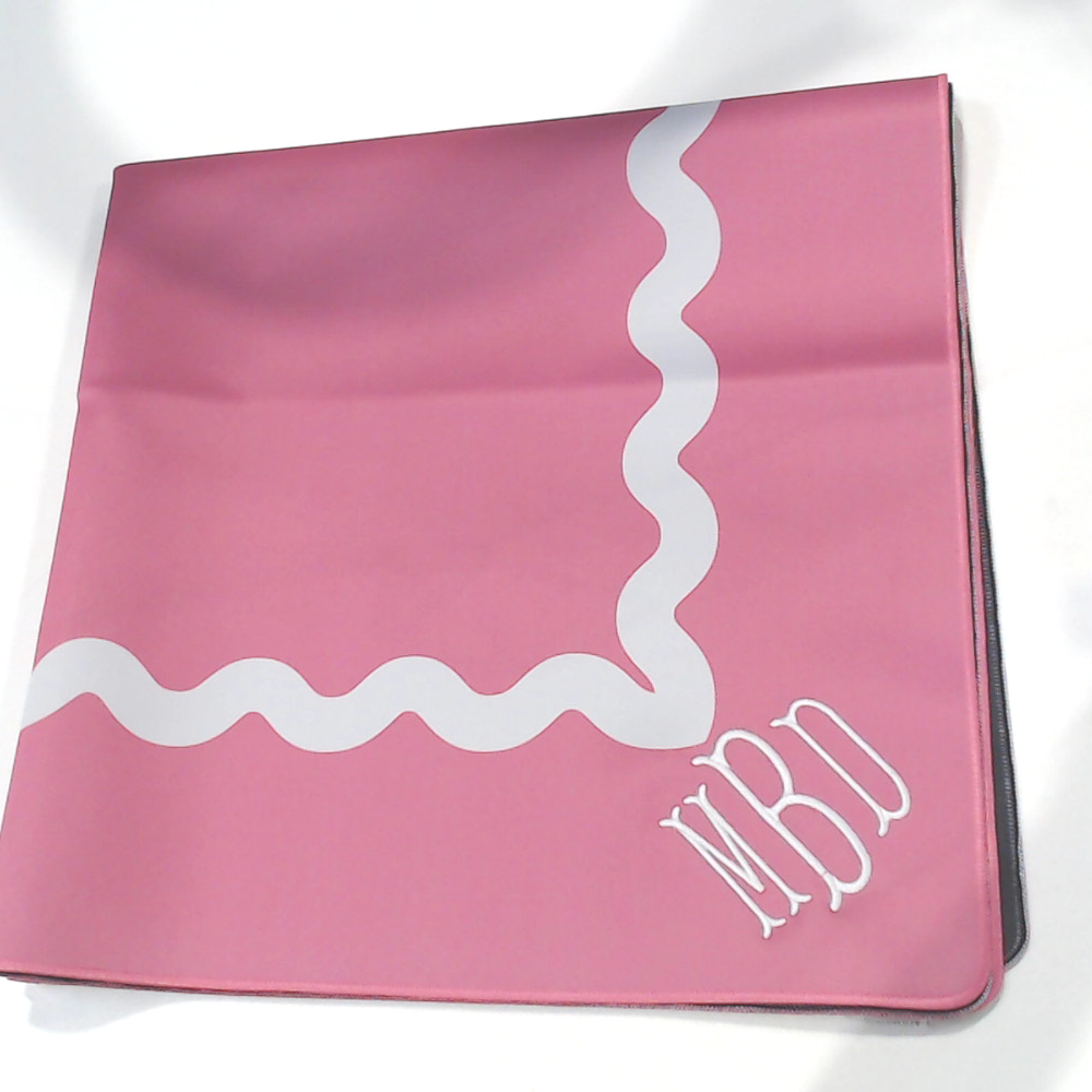 BLOOPER ACCESSORY: Monogrammed Mahjong Mat