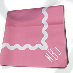 BLOOPER ACCESSORY: Monogrammed Mahjong Mat