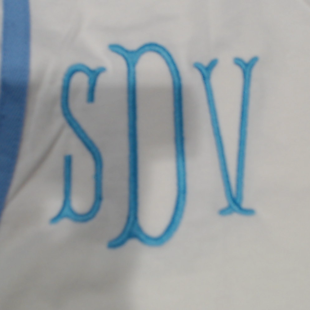 BLOOPER SWIM: Monogrammed Seersucker Cover Up
