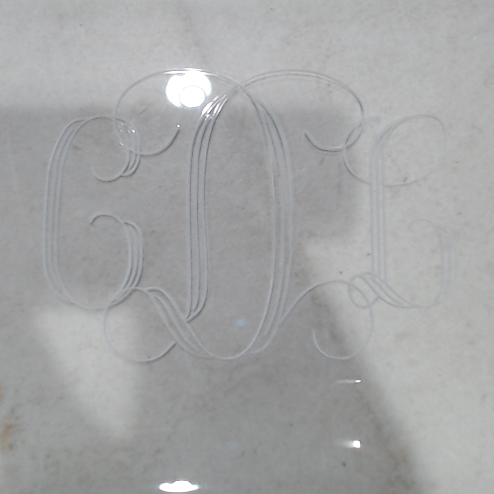 BLOOPER ACCESSORY: Monogrammed Small Acrylic Tray