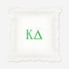 Kappa Delta Pillow Sham | White